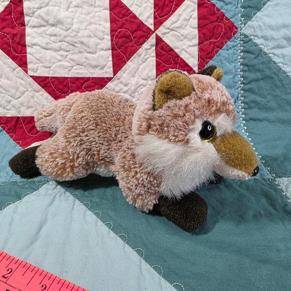 Ty Fredrick the‎ Fox Beanie Bellies Plush 2022 Brown White 8 Inch